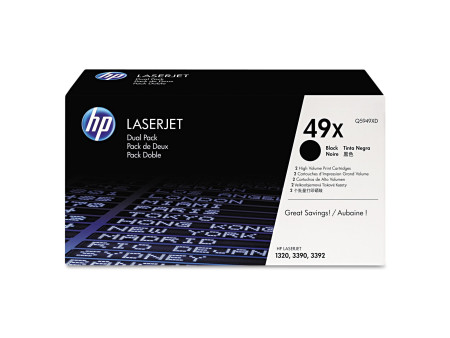 hp Toner pour hp LaserJet 1320/1320N, noir, pack double