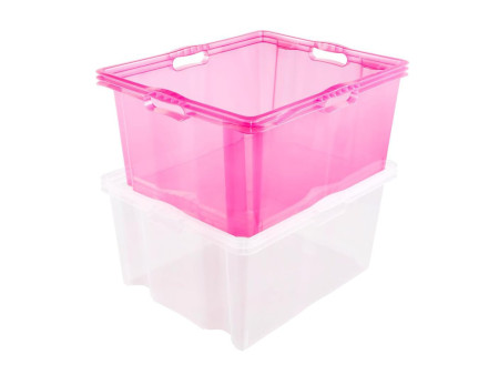 keeeper Boîte de rangement 'franz', 44 litres, naturel
