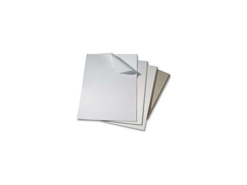 folia Carton gris, (L)400 x (H)500 mm, épaisseur: 2,5 mm