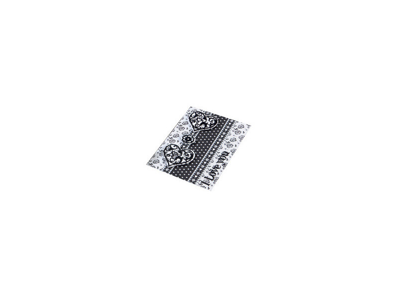folia Carton à motif 'Noir / Blanc', 500 x 700 mm, 270 g/m2