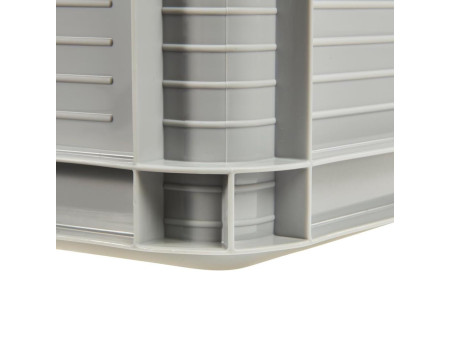 keeeper Caisse de rangement 'robert', 20 litres, gris clair