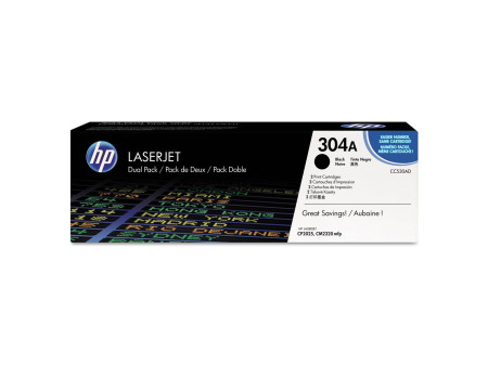 hp Toner hp 304A pour Color LaserJet CP2025, noir
