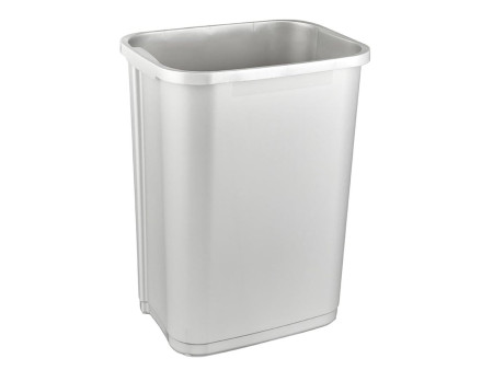 keeeper Poubelle 'swantje', 25 litres, argent / graphite