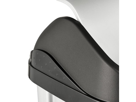 keeeper Poubelle 'swantje', 25 litres, argent / graphite