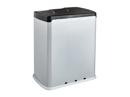 keeeper Poubelle 'gunnar', argent/anthracite