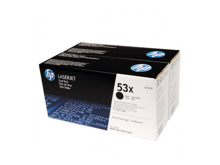hp Toner pour hp LaserJet P2015/P2015X, HC, noir, 2 pièces