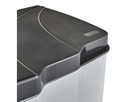 keeeper Poubelle 'gunnar', argent/anthracite