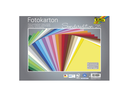 folia Carton, (L)250 x (H)350 mm, 300 g/m2, assorti