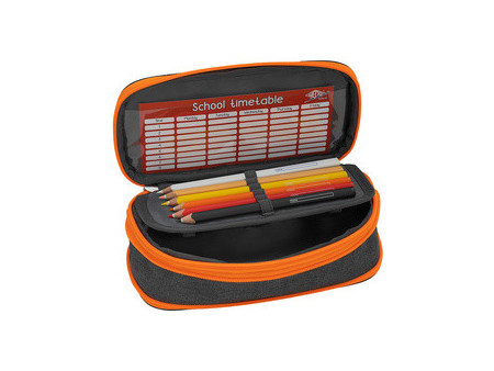 WEDO Trousse NEON Stretch avec rabat intérieur, vert fluo