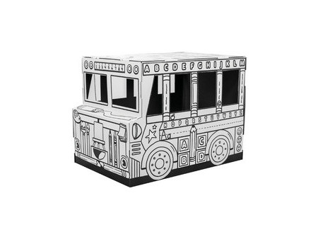 Fellowes Bus de jeu en carton ondulé