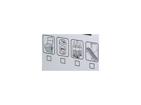 Fellowes BANKERS BOX SYSTEM Collecteur de recyclage, blanc