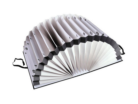EXACOMPTA Trieur accordéon 1-31, pour format A4, noir