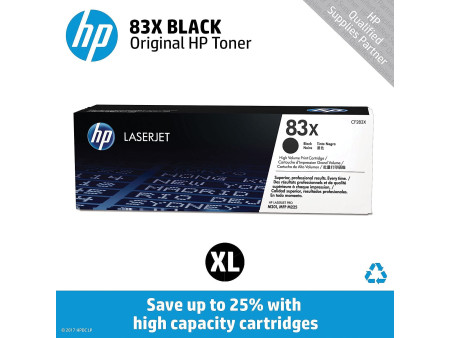 hp Toner hp 83X pour LaserJet Pro M201n, noir