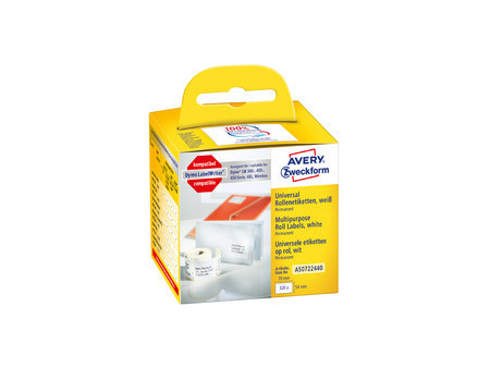 AVERY Zweckform Etiquettes en rouleau, 70 x 54 mm, blanc