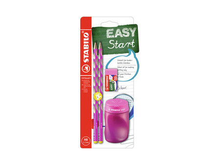 STABILO Kit d'écriture école EASYgraph 'S', droitier, bleu