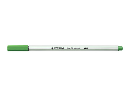 STABILO Feutre pinceau Pen 68 brush, jaune citron