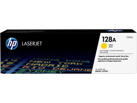 hp Toner hp 128A pour Color LaserJet CM1415, jaune