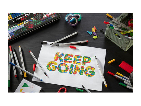 STABILO Kit Creative Tips ARTY URBAN, étui métal de 50