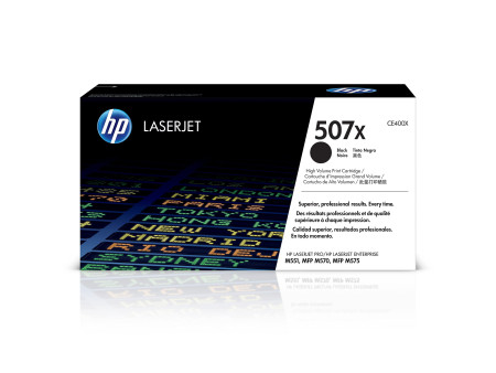 hp Toner hp 507X pour Color LaserJet M551dn, noir