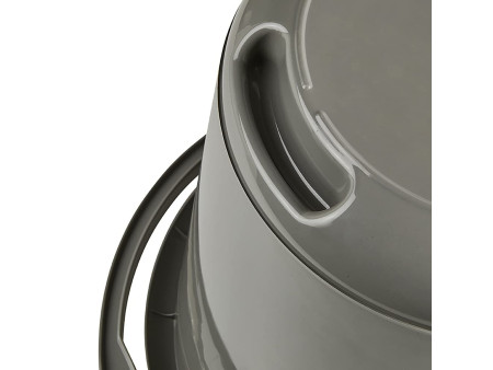 keeeper Seau 'mika eco', rond, 10 litres, gris