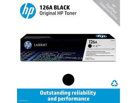 hp Toner hp 126A pour Color LaserJet CP1025, noir