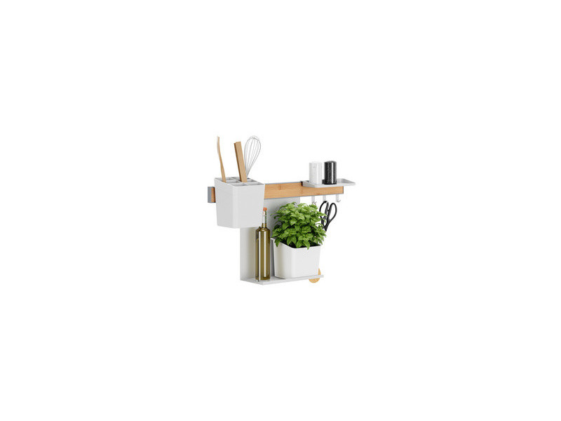 tesa KITCHEN Kit combi M, 7 pièces, blanc