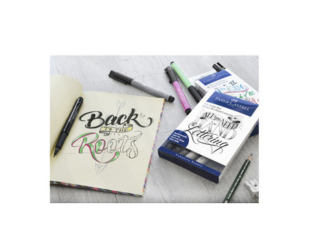 FABER-CASTELL Feutre PITT artist pen, étui de 6