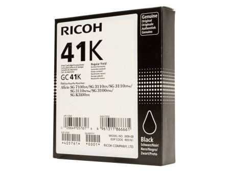 RICOH Toner 41K pour RICOH Aficio SG3110DN, noir, HC