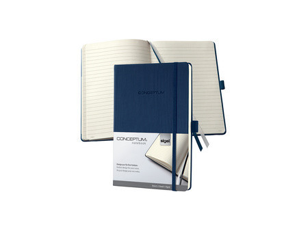 sigel Carnet de notes Conceptum, A5, pointillé, noir
