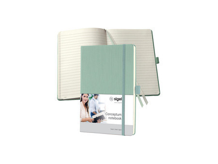 sigel Carnet de notes Conceptum, A5, ligné, bleu
