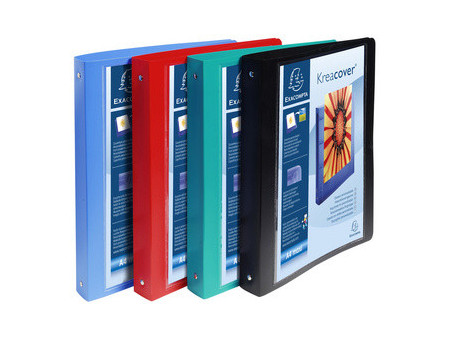EXACOMPTA Classeur personnalisable Kreacover, PP, A4,assorti
