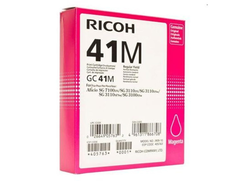 RICOH Toner pour RICOH Aficio SG3110DN, magenta, HC