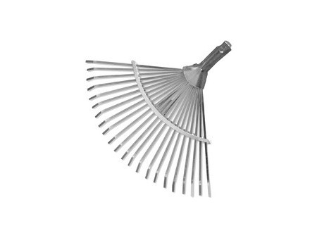 Bradas Balai à feuilles réglable sans manche, en aluminium