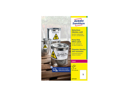 AVERY Zweckform Etiquette, 45,7 x 21,2 mm