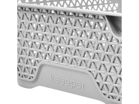 keeeper Corbeille de rangement 'mirko', A6, nordic-grey
