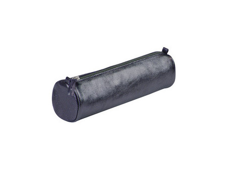 Clairefontaine Trousse CUIRISÉ, cuir, pétrole