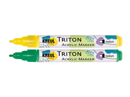 KREUL Marqueur acrylique TRITON Acrylic Marker, rouge cerise