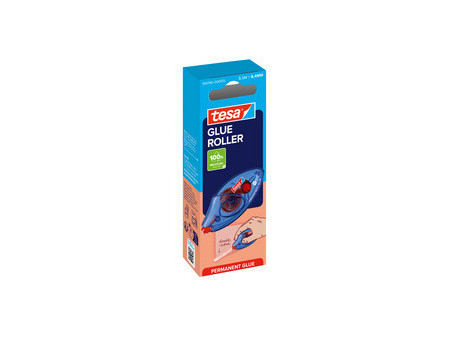 tesa Roller de colle jetable PERMANENT GLUE, 8,4 mm x 8,5 m