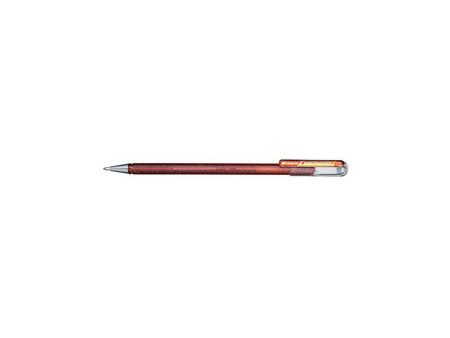 Pentel Hybrid Stylo roller encre gel 'Dual Pen',orange/jaune