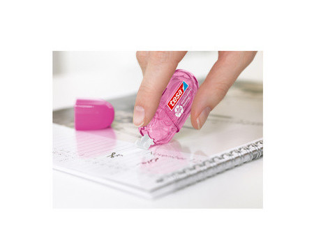 tesa Mini roller de correction jetable, 5 mm x 6 m