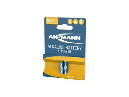 ANSMANN Pile alcaline 'X-POWER' AAAA, blister de 2