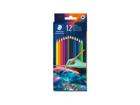 STAEDTLER Crayon de couleur Edition 1, étui en carton de 12