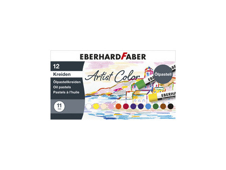 EBERHARD FABER Pastel à l'huile Artist Color, étui de 12