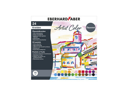 EBERHARD FABER Pastel à l'huile Artist Color, étui de 24