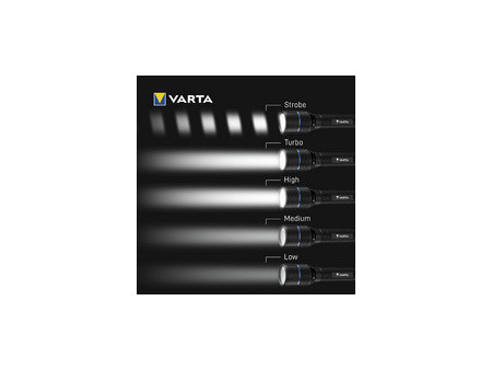 VARTA Lampe de poche premium 'NIGHT CUTTER PRO F30R', noir