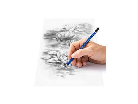 STAEDTLER Crayon Mars Lumograph, étui métallique de 12