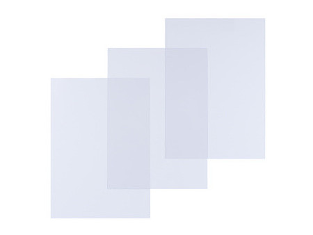 pavo Plats de couverture, A4, PVC, 0,15 mm, transparent