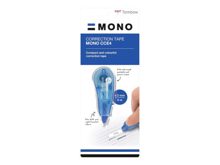 TOMBOW Roller de correction MONO CT-CCE4, 4,2 mm x 6 m, bleu
