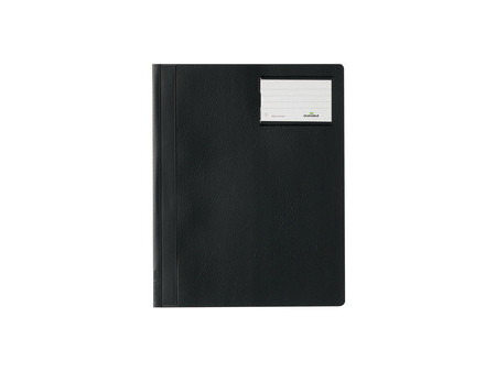 DURABLE Chemise à lamelle, A4, en PVC, noir