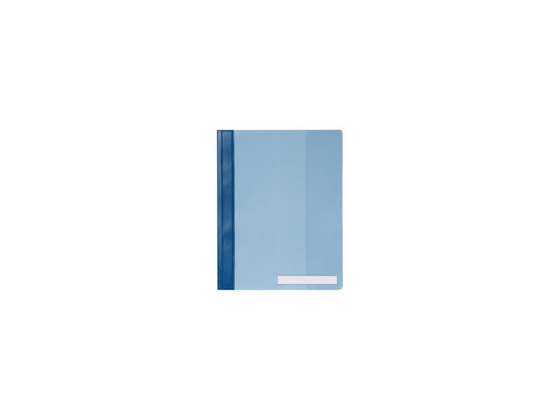 DURABLE Chemise à lamelle, A4, en PVC, bleu